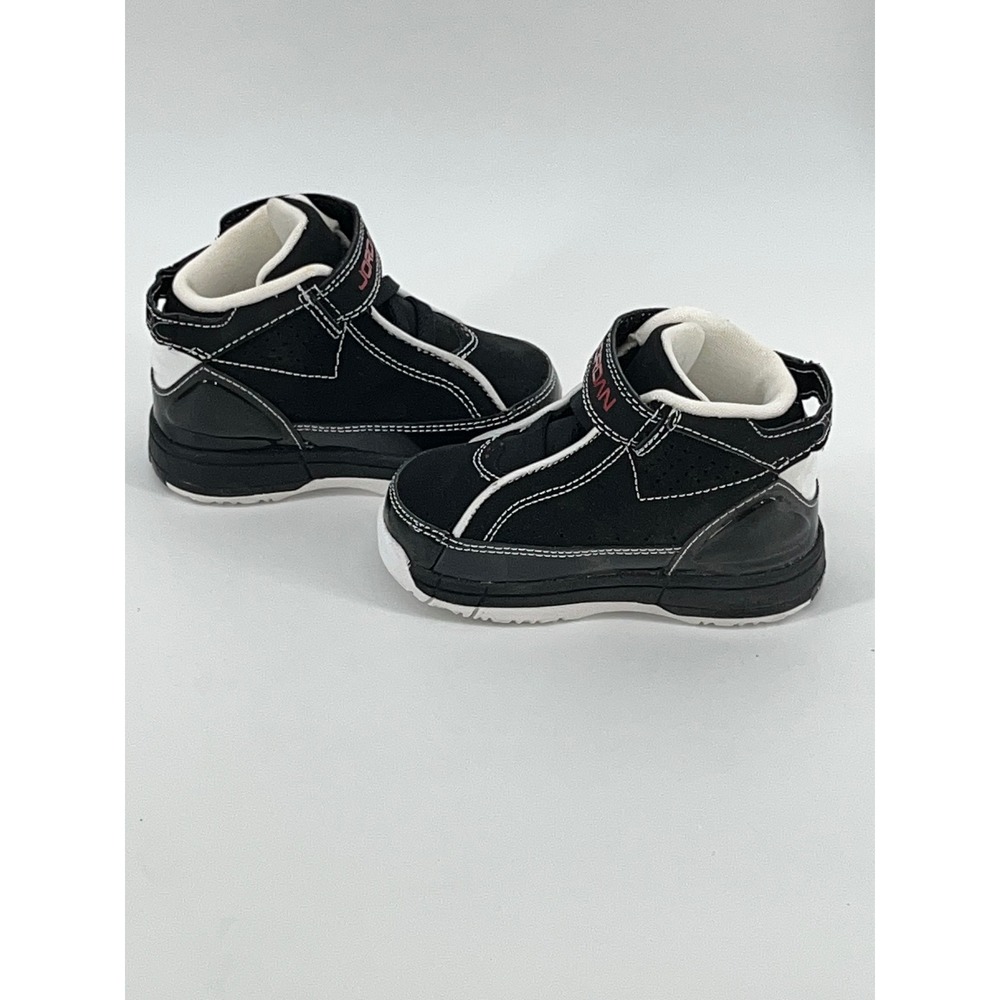 Open Box Jordan Flight Origin Sneakers Black HighTop Hook and Loop Toddler 6C